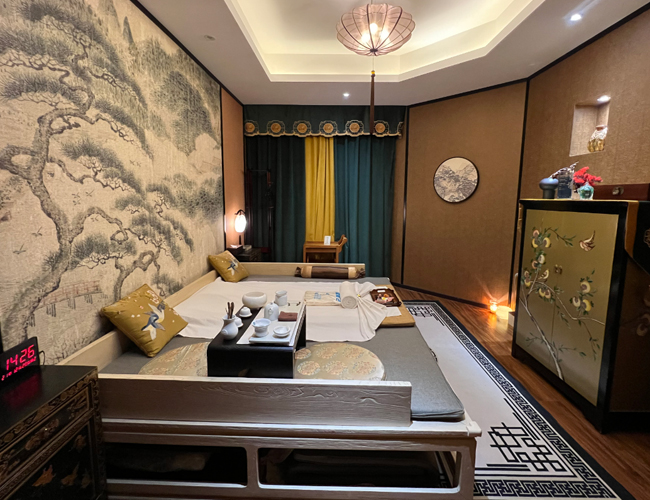 上海青浦足疗减压会所环境展示（二）一种真挚的艺术生活态度